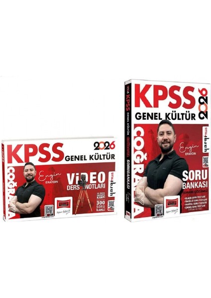 Yargı 2026 Kpss Coğrafya Video Ders Notları + Soru Bankası 2 Li S