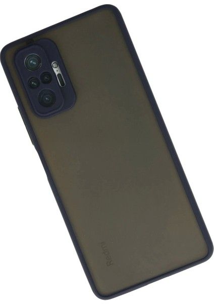 Xiaomi Redmi Note 10 Pro Kılıf Montreal Silikon Kapak - Lacivert modelleri