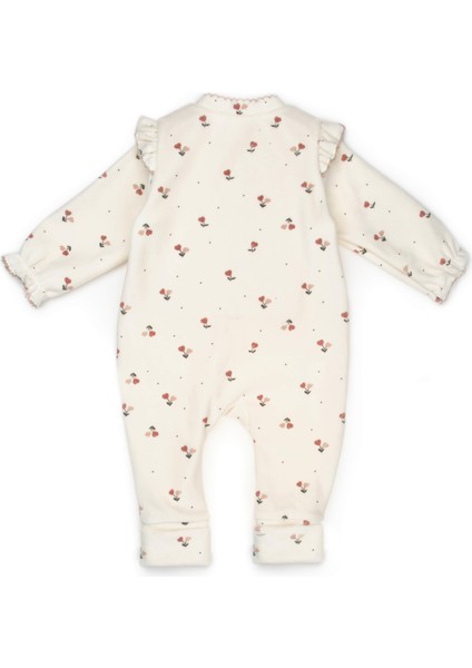 Bebek Uzun Kollu Kadife Tulum %100 Organik Pamuk - Yenidoğan - CSY6058 modelleri