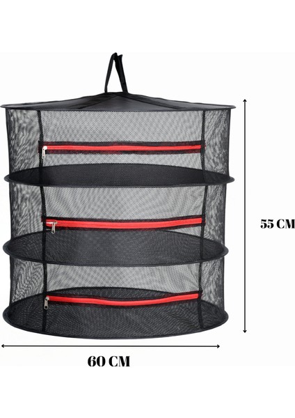 3 Katlı Fermuarlı Meyve Sebze Bitki Kurutma Filesi | Katlanabilir Meyve Sebze Bitki Doğal Kurutma Sepeti fiyatları