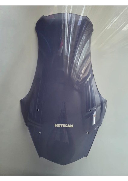 Motolüx Mtx 125 Siperlik Ön Cam 2022-2025 Model 75CM Füme Renkli 4mm Uzun Cam
