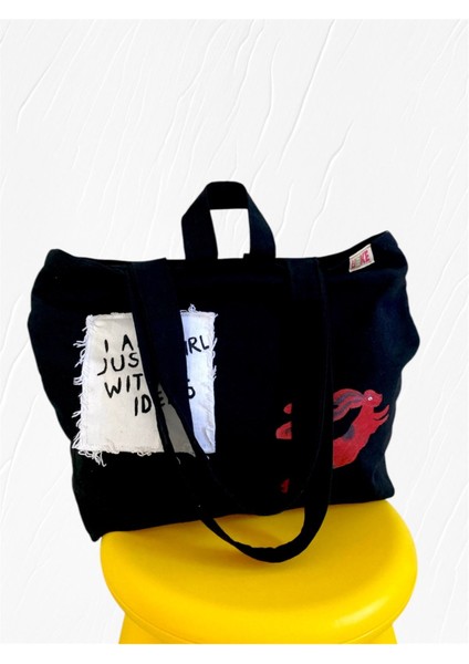 Şık Siyah Omuz Çantası, Günlük Kullanım Için Zarif ve Hafif Tasarım fırsatları