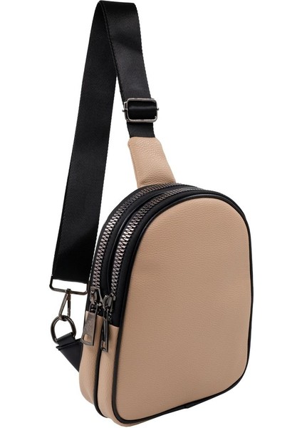 Koyu Bej Doğal Vücut Çapraz Çanta Şık ve Hafif Tasarım fiyatları