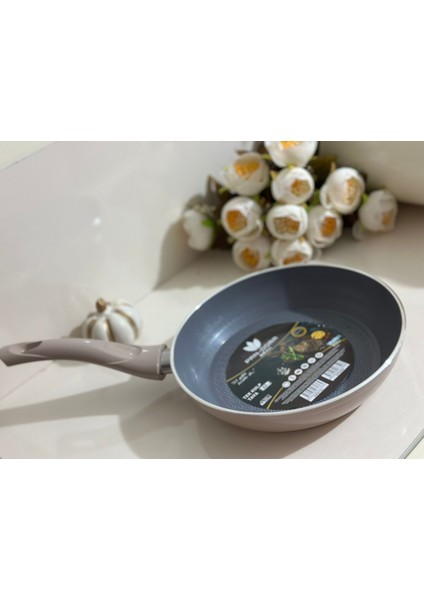 Pan-Dora Serisi 22 cm Kristal Ezme Seramik Tek Kulp Tava fiyatları