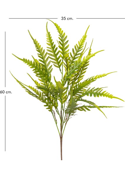 Yapay Fujer - Eğreltiotu Demet Yeşil 60 Cm. modelleri