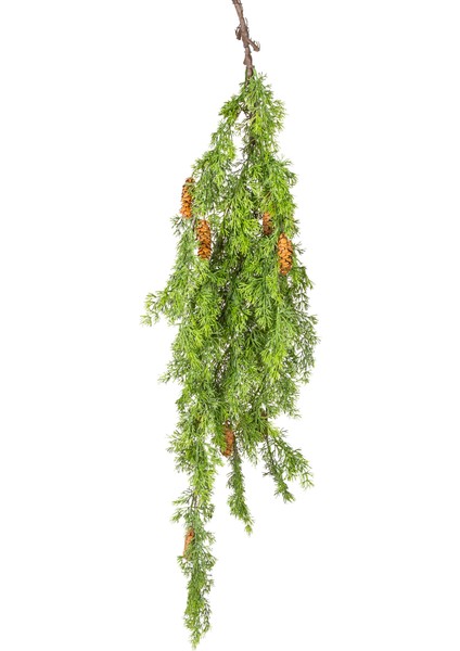 Yapay Çam Dalı Kozalaklı Yeşil 100 Cm.