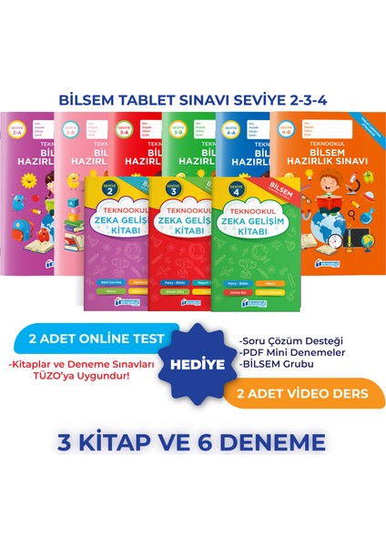 Bilsem Tablet Sınavı Seviye 2-3-4