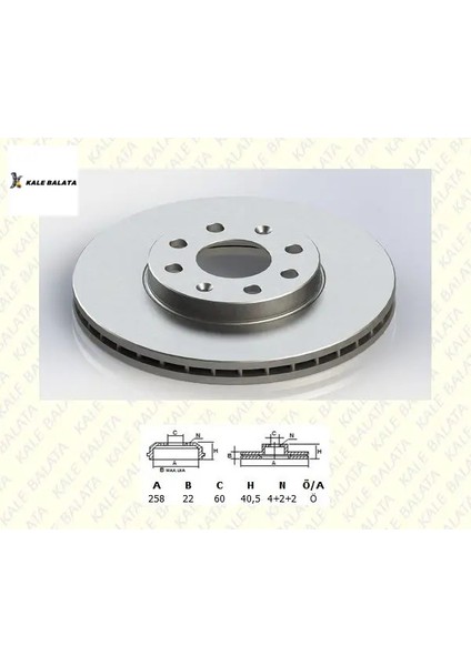 Fren Disk Aynasi Ön Corsa D/e-G.punto 1.2/1.3/1.4 2007->