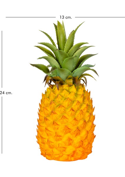 Yapay Meyve Ananas Turuncu 13X24 Cm. modelleri