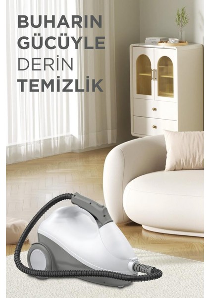 Tsc-01 Gri Çok Fonksiyonlu Buharlı Temizleyici - Buharlı Temizlik Makinası modelleri
