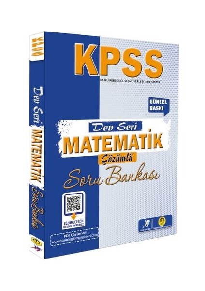 Tasarı Yayınları Kpss Dev Seri Matematik Soru Bankası