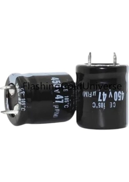 47 Mf 450 Volt Snap Kısa Bacak Kondansatör
