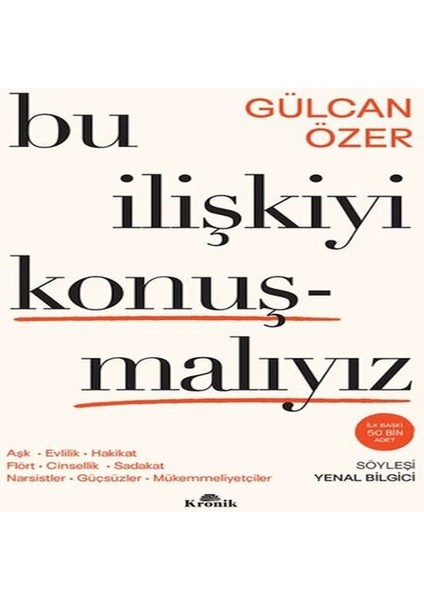Bu Ilişkiyi Konuşmalıyız