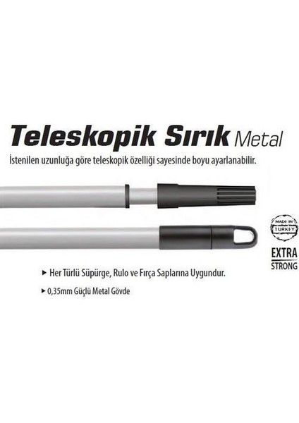 Teleskopik Sırık 2 Metre