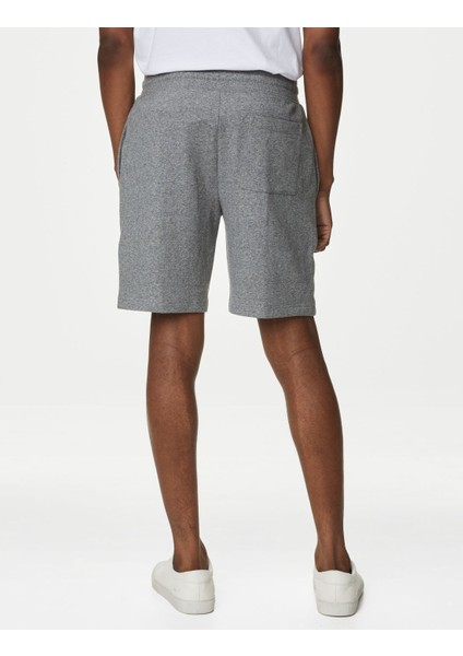 Saf Pamuklu 2'li Örme Şort Seti fırsatları