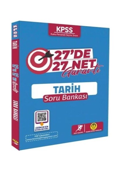 Tasarı Yayınları Kpss Tarih 27 De 27 Net Garanti Soru Bankası
