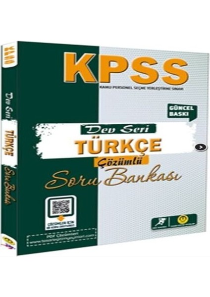Tasarı Yayınları Kpss Türkçe Dev Seri Soru Bankası