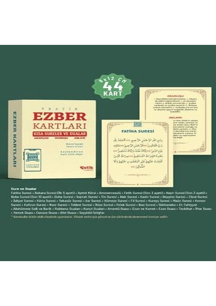 Pratik Ezber Kartları Kısa Sureler ve Dualar
