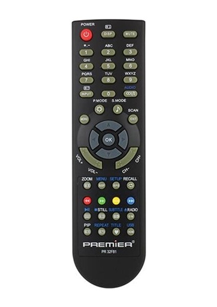 32F81 LCD LED Tv Kumandası