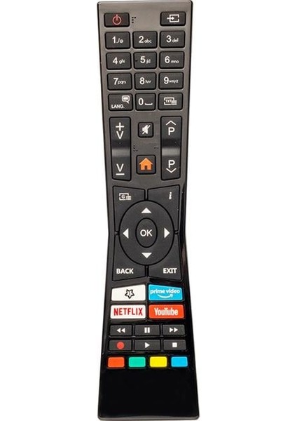 Vestel Netflix-Youtube-Prime Video Tuşlu Lcd-Led Tv Kumanda (SRC-4316)(17382 Kalıp)