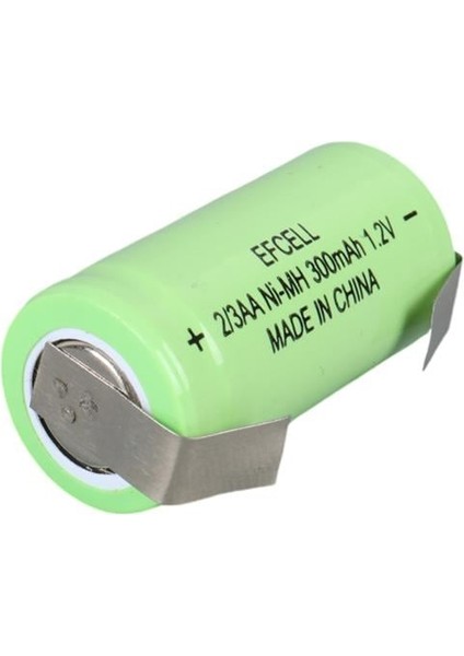 1.2 Volt Ni-Mh 2-3 Aa 300 Mah Şarj Edilebilir Puntalı Lityum Pil