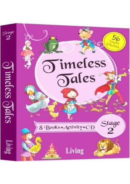 Timeless Tales Stage 2 (8 Books+Activity+Cd)