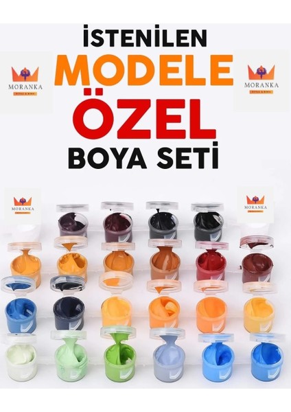Sayılarla Boyama Boya Seti