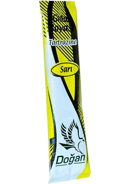 Pasta Şerbet Slime Gıda Boyası Sarı Toz 9 gr Paket modelleri
