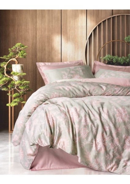 Betula Pudra Saten Nev Takımı Çift Kişilik