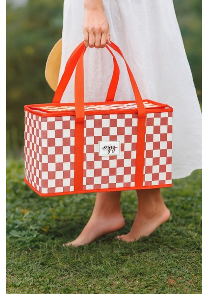 Termo Yalıtımlı Piknik Çantası 35 x 20 x 20 cm