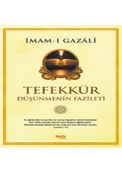 Tefekkür Düşünmenin Fazileti