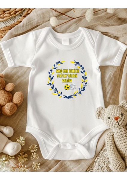 Temalı Yazılı Zıbın