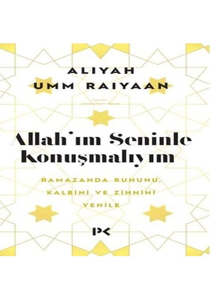 Allah'ım Seninle Konuşmalıyım