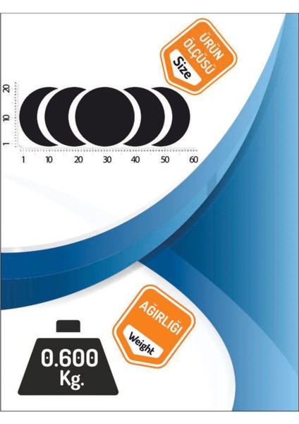 Şık 5 Parçalı Ay Evresi Duvar Aynası Seti, Akçaağaç Mdf ve Pleksi Detaylar fiyatları