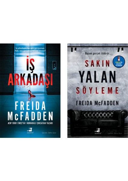 Iş Arkadaşı - Sakın Yalan Söyleme 2 Kitap (Freida Mcfadden)