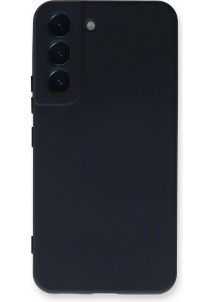 Samsung Galaxy S22 Plus Kılıf Nano Içi Kadife Silikon - Lacivert modelleri