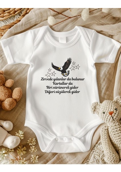 Temalı Yazılı Zıbın