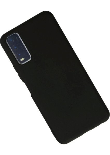 Vivo Y11S Kılıf Nano Içi Kadife Silikon - Siyah fiyatları