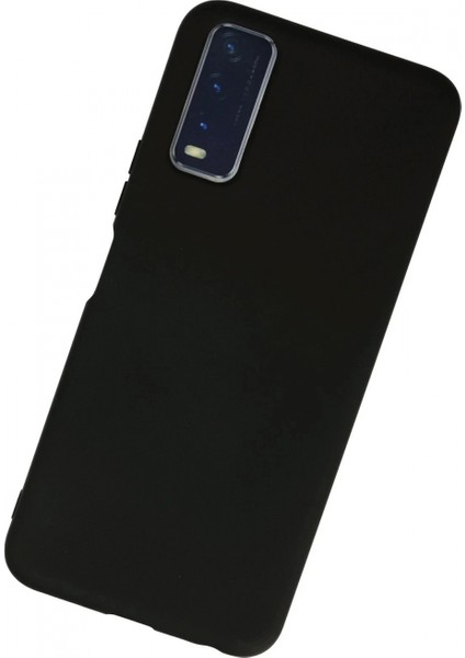 Vivo Y11S Kılıf Nano Içi Kadife Silikon - Siyah modelleri