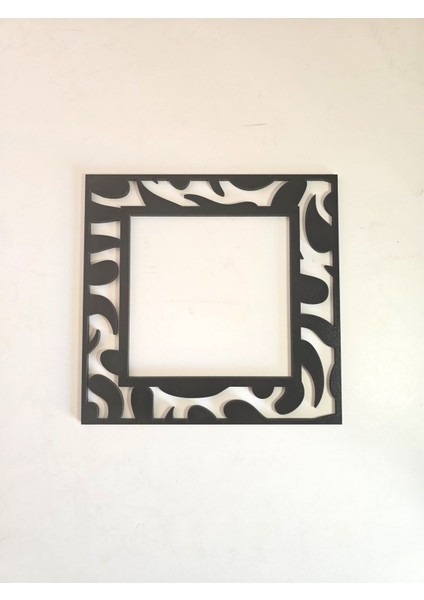 Şık Ahşap Desenli Priz Çerçevesi ve Süs Seti, 5'li Siyah fiyatları