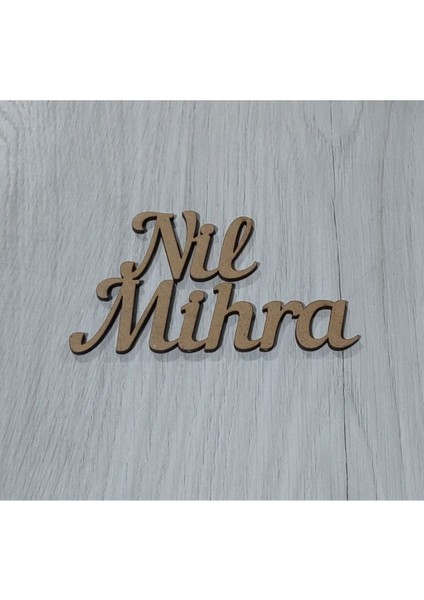 Küçük Ahşap Isim Etiketi 15X10CM, Kahverengi Doğal Tasarım fiyatları