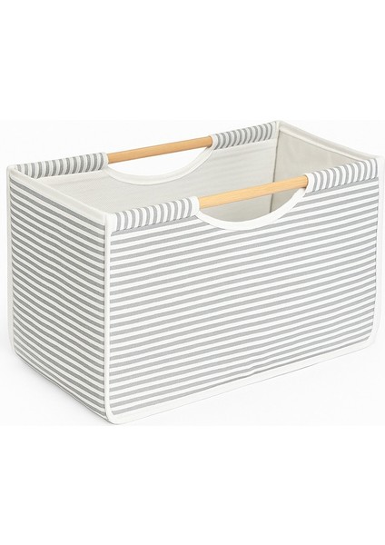 Tahta Saplı Kumaş Saklama Kutusu – 32 x 17 x 18 cm fiyatları