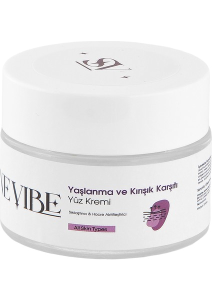Yaşlanma Karşıtı Yüz Kremi 50 ml – Retinol & Kolajen ile Kırışıklık Azaltıcı