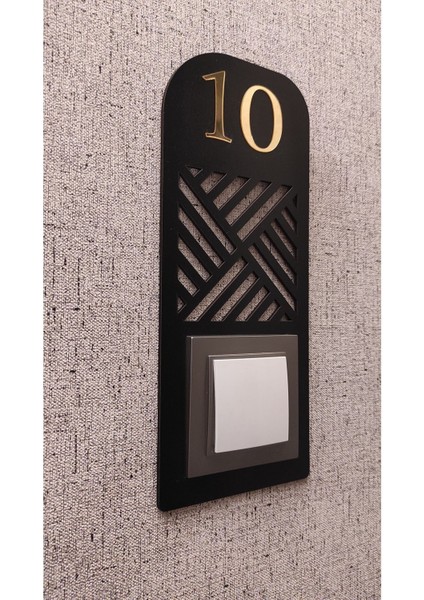 Şık Kapı Zili Çerçevesi, Numara Yazdırılabilir, Dekoratif ve Ev Için Uygun modelleri