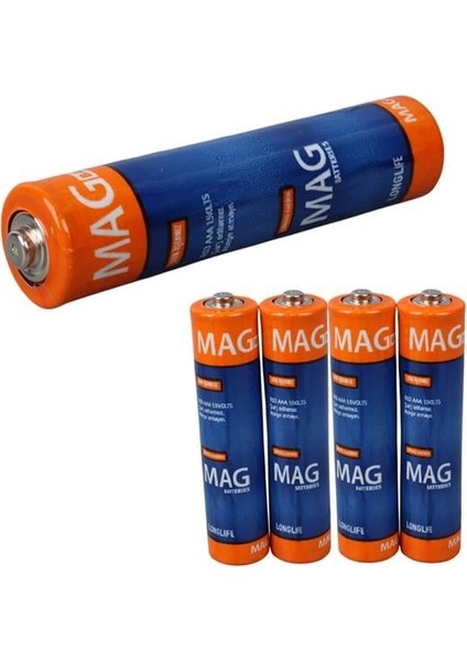 MG-26172 Karbon Çinko Aaa 60'lı Paket Ince Kalem Kumanda Pili (AAA,R03 Um-3) fiyatları