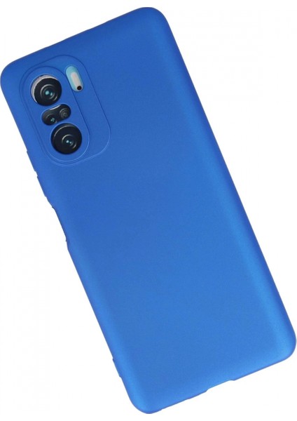 Xiaomi Poco F3 Kılıf First Silikon - Mavi fiyatları