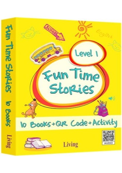 Living Level 1 Fun Times Stories 10'lu Hikaye Seti