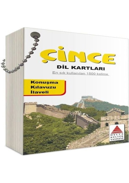 Delta Kültür Çince Dil Kartları