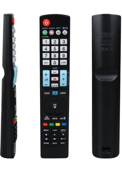 RM-L930+1 Küçük Kalıp Lg Smart LCD LED Tv Yazısız Kumanda