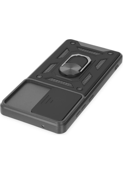 Samsung Galaxy S20 Fe Kılıf Pars Lens Yüzüklü Silikon - Siyah fırsatları